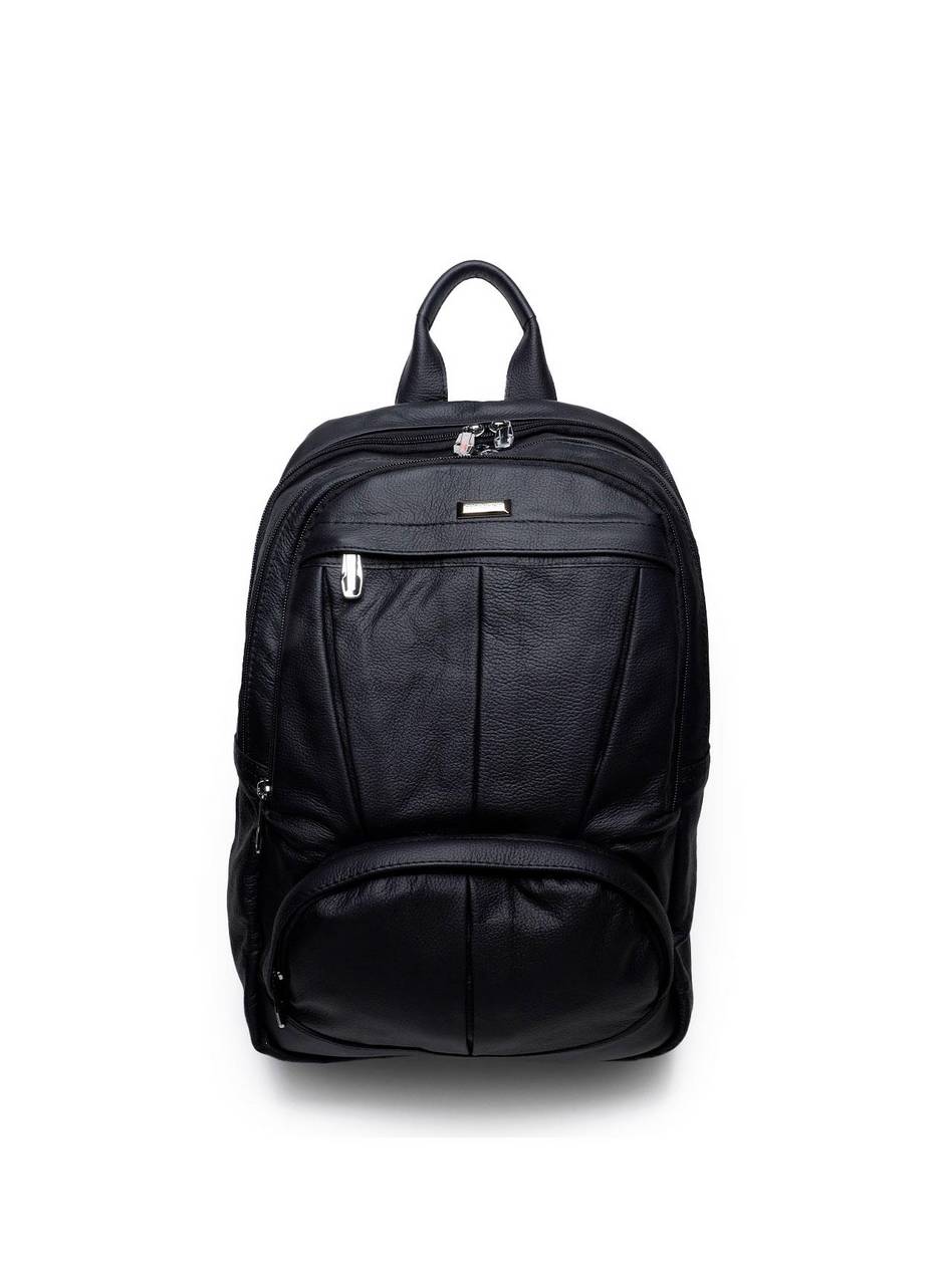 Mochila Masculina Executiva Couro Preta MEI-113 - PR