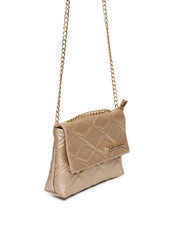 Bolsa Feminina Clutch Pequena Ouro BSI-5949 - AU