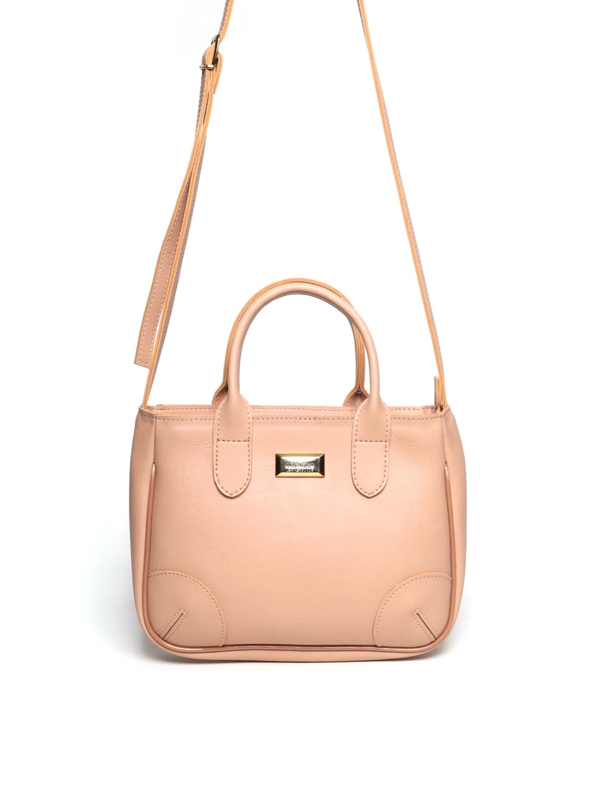 Bolsa Tote de Mão Média Transversal Nude BSI-5845 - NU