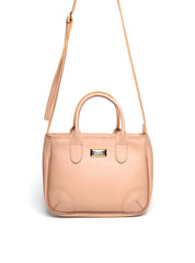 Bolsa Tote de Mão Média Transversal Nude BSI-5845 - NU