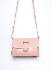 Bolsa Feminina Saddle Transversal Couro Nude BSI-3686 - NU