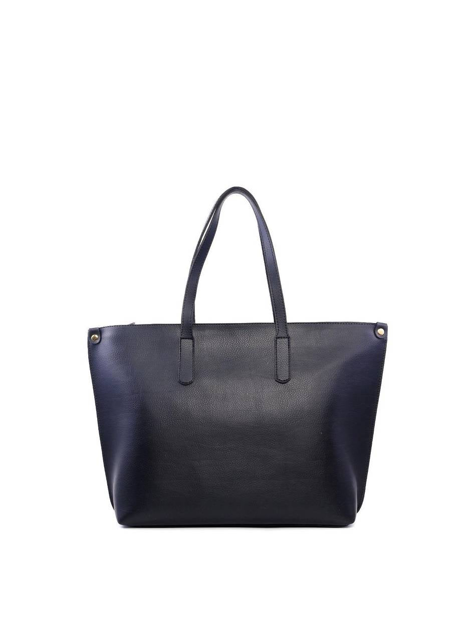 Bolsa Shopper com Detalhes Laterais - Preta BSI-6139 - PR