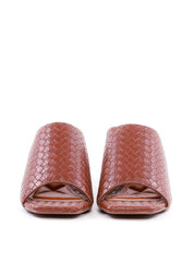 Tamanco Salto Bloco em Tressê - Cacau SDI-11949 - CA