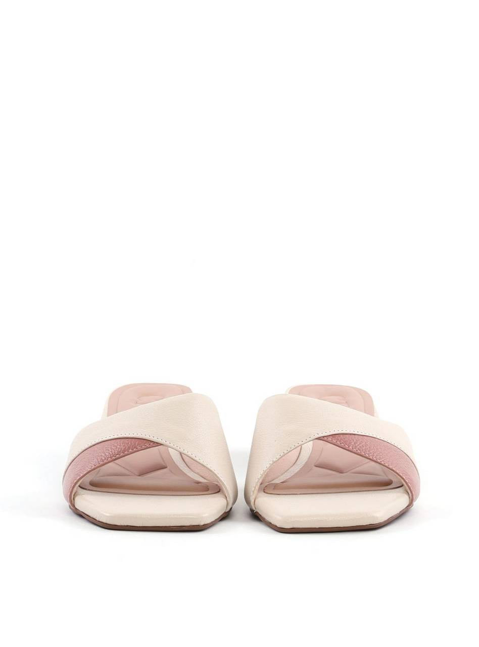 Tamanco com Salto Kitten Bicolor - Fenno SDI-12080 - FE
