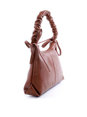 Bolsa Hobo de Mão com Alça Franzida - Castor BSI-6009 - CS