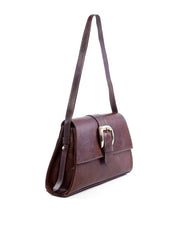 Bolsa Satchel com Maxi Fivela - Cacau BSI-6164 - CA
