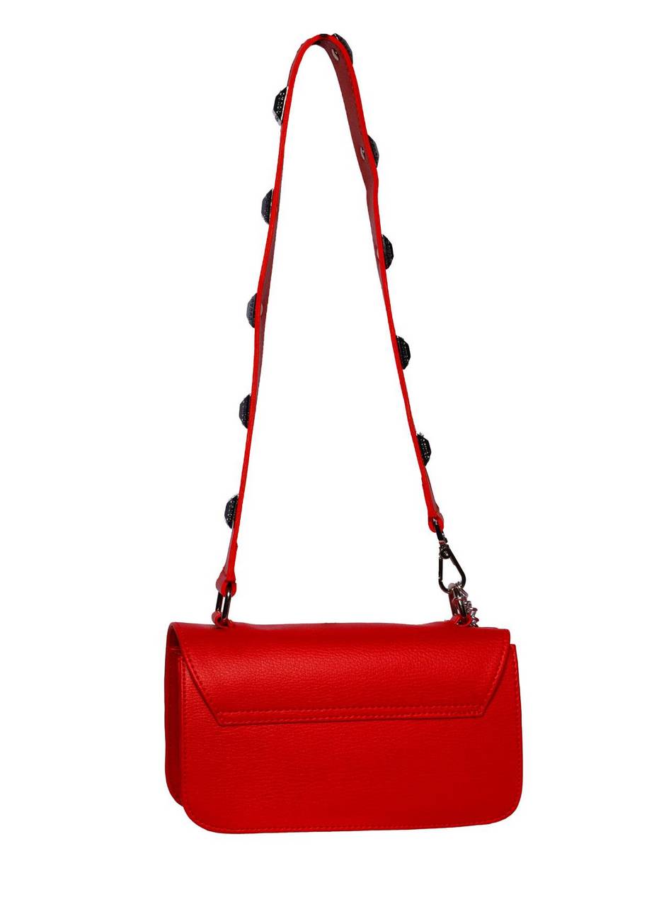 Bolsa Clutch Tiracolo Pequena Vermelha BSI-5762 - VE