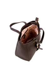 Bolsa Tote Quadrada com Barbicacho - Cacau BSI-6273 - CA