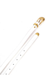 Cinto Feminino com Fivela Arredondada - Branco CTI-1006 - BR