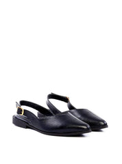 Sapatilha Slingback Bico Fino - Preta SDI-11965 - PR