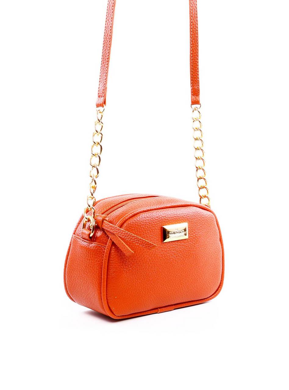 Bolsa Baú Transversal com Bolso Traseiro - Castor BSI-6285 - CS