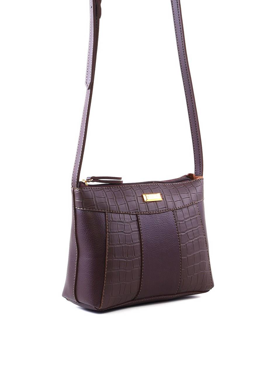 Bolsa Feminina Clutch Frontal Cacau BSI-5830 - CA
