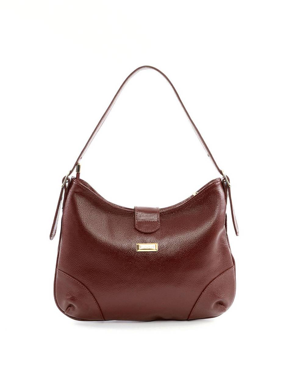 Bolsa Hobo de Mão com Mosquetão - Cacau BSI-6113 - CA