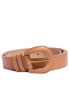 Cinto Feminino Casual Couro Médio Nude CTI-0951 - NU