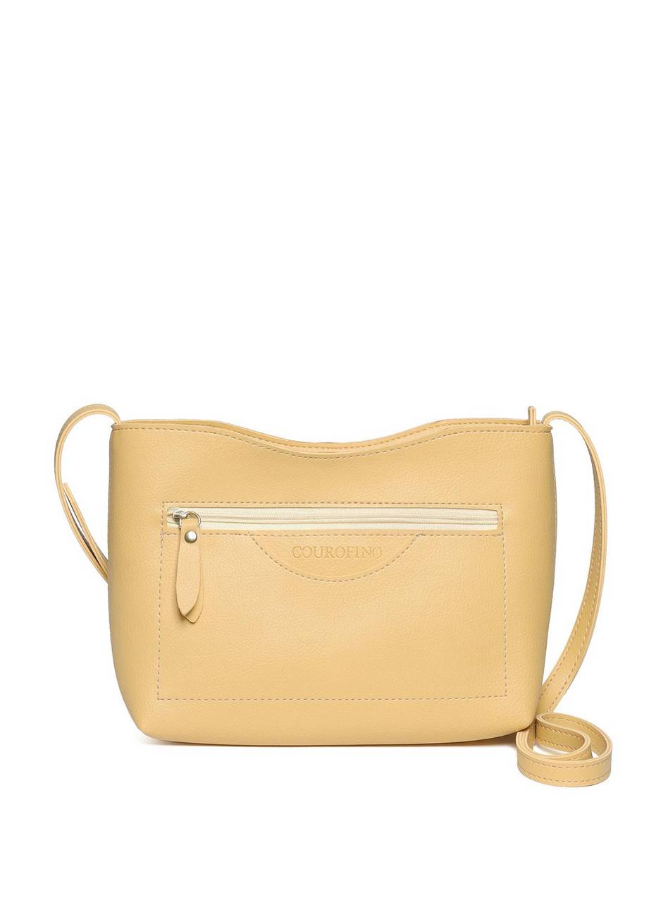 Bolsa Tote Tiracolo Média - Amarela BSI-5136 - AM