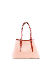 Bolsa Jace Bucket Alça Trançada - Nude BSI-6315 - NU