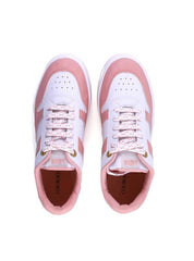 Tênis Feminino Casual com Cadarço Estampado - Rosa SP - 12109 - RS