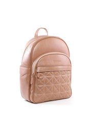 Mochila Feminina com Bordado Frontal - Nude MEI-463 - NU