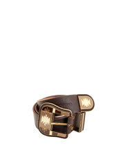 Cinto Feminino Casual Couro Desenhos Ponteira Cacau CTI-928 - CA