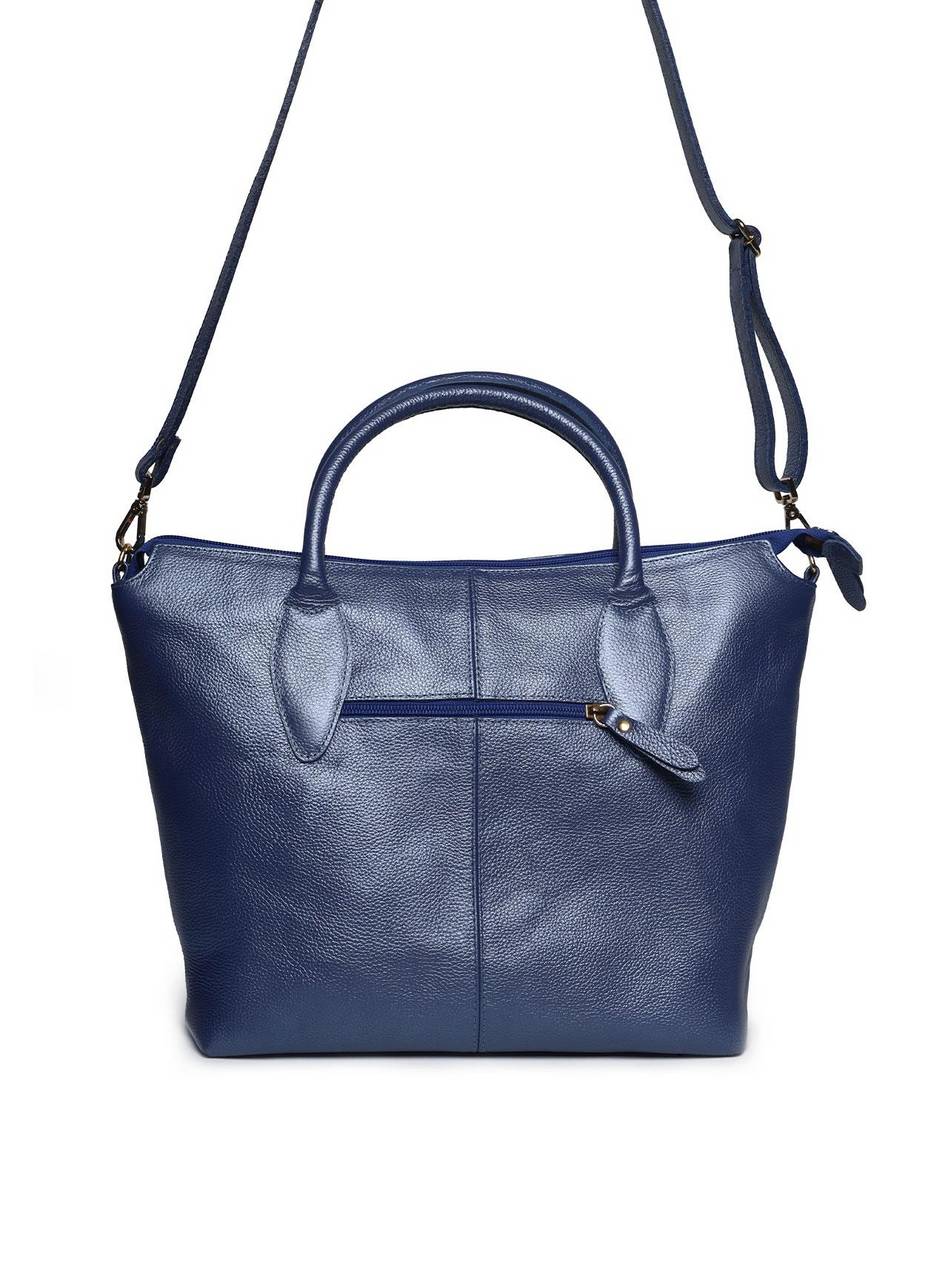 Bolsa Shopper Couro Grande Azul BSI-5709 - AZ