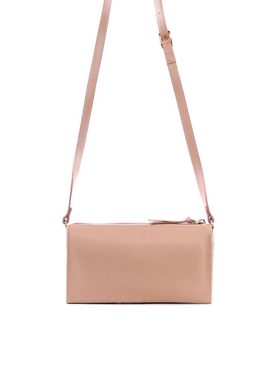 Bolsa Transversal Retangular Laço - Nude BSI-6383 - NU
