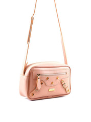 Bolsa bag Transversal Fivelas Nude BSI-5784 - NU