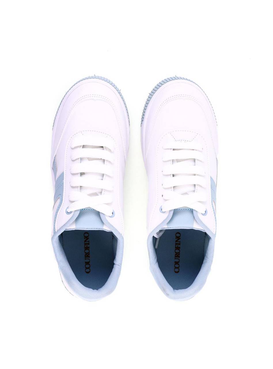 Tênis Feminino Casual Detalhe Lateral - Azul SP-11949 - AZ