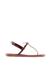Sandália Rasteira de Dedo com Strass SDI-12248 - VE