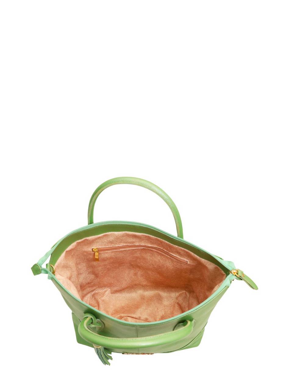 Bolsa Shopper Couro Grande Verde BSI-5709 - VD