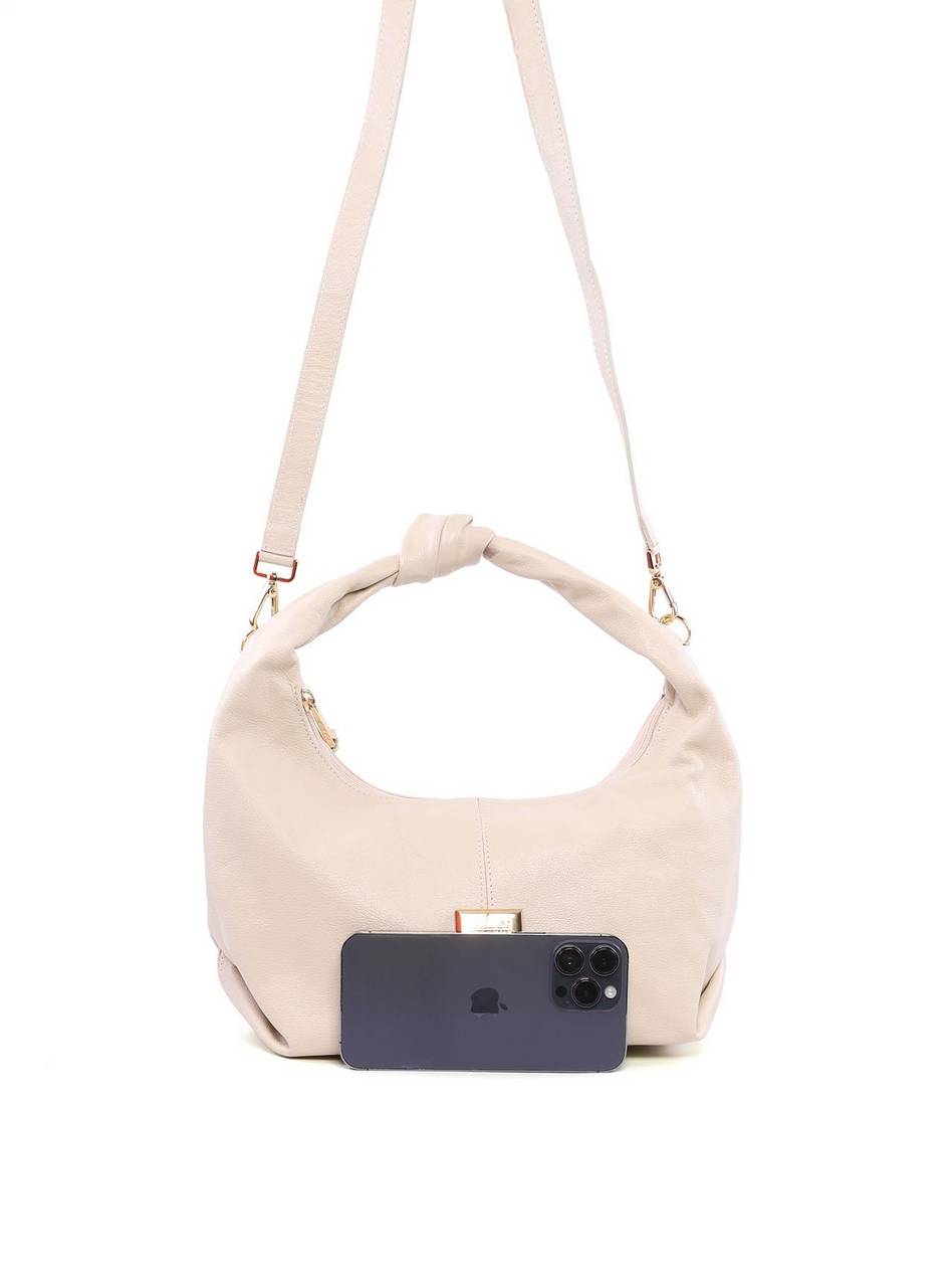 Bolsa Hobo com Alça Dupla e Detalhe Nó BSI-6509 - FE