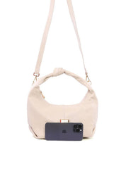 Bolsa Hobo com Alça Dupla e Detalhe Nó BSI-6509 - FE