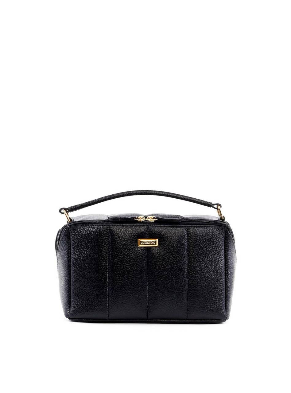 Necessaire Unissex com Detalhe em Matelassê - Preta NSI-173 - PR