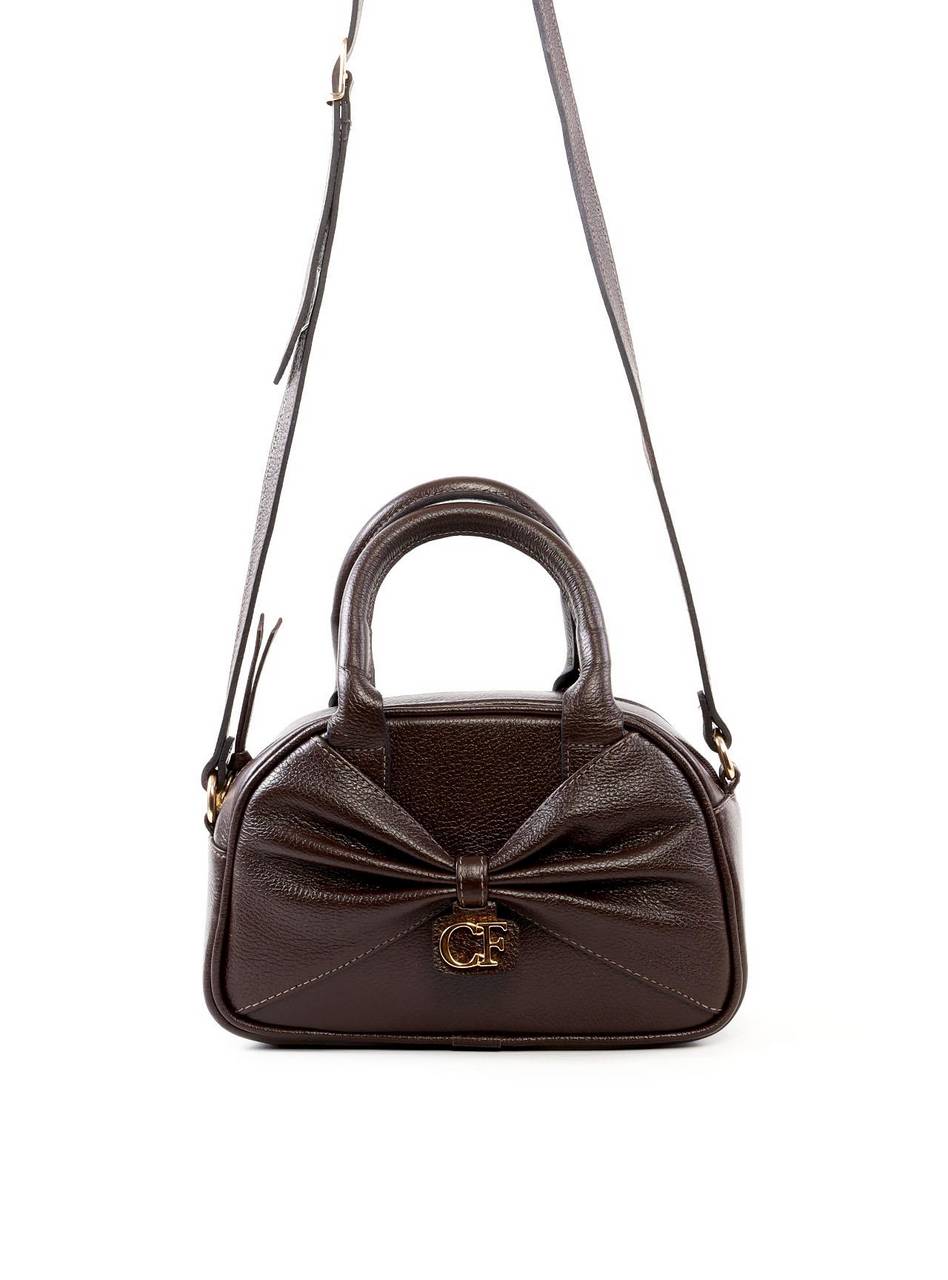 Bolsa Karol Tote Detalhe Laço - Cacau BSI-6320 - CA