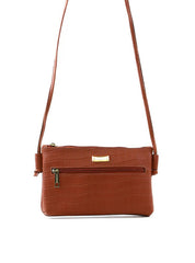 Bolsa Clutch Tiracolo com Bolso Frontal - Diversa BSI-6002 - DV