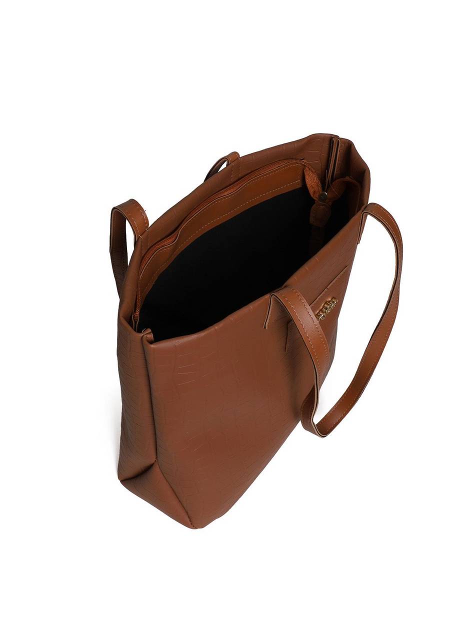 Bolsa Shopper Tiracolo Grande Castor BSI-5827 - CS