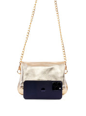 Bolsa Clutch Pequena Transversal com Alça Removível BSI-6511 - AU