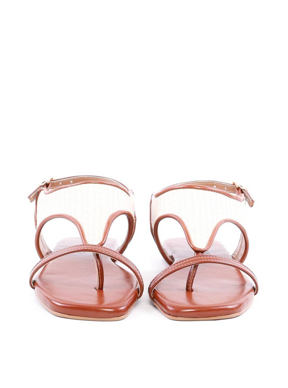 Rasteira em Palha com Tira Fina - Castor SDI-11940 - CS