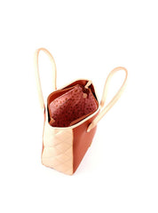 Bolsa Tote com Detalhes em Costura nas Laterais - Castor BSI-6015 - CS
