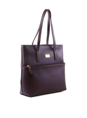 Bolsa Tote Transversal Média - Cacau BSI-5748 - CA