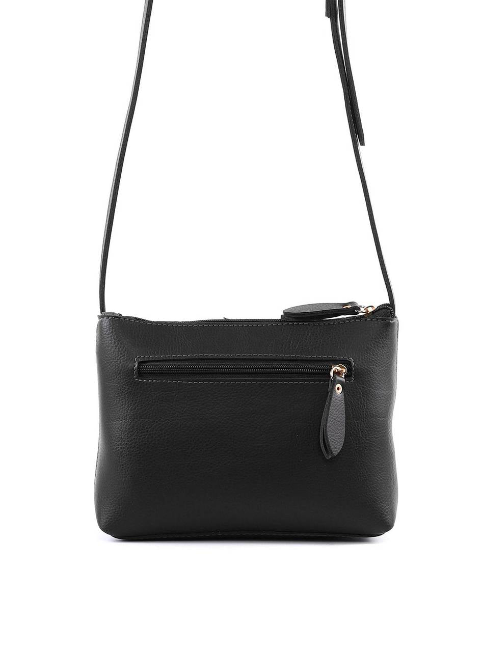 Bolsa Feminina Clutch Frontal Preta BSI-5830 - PR