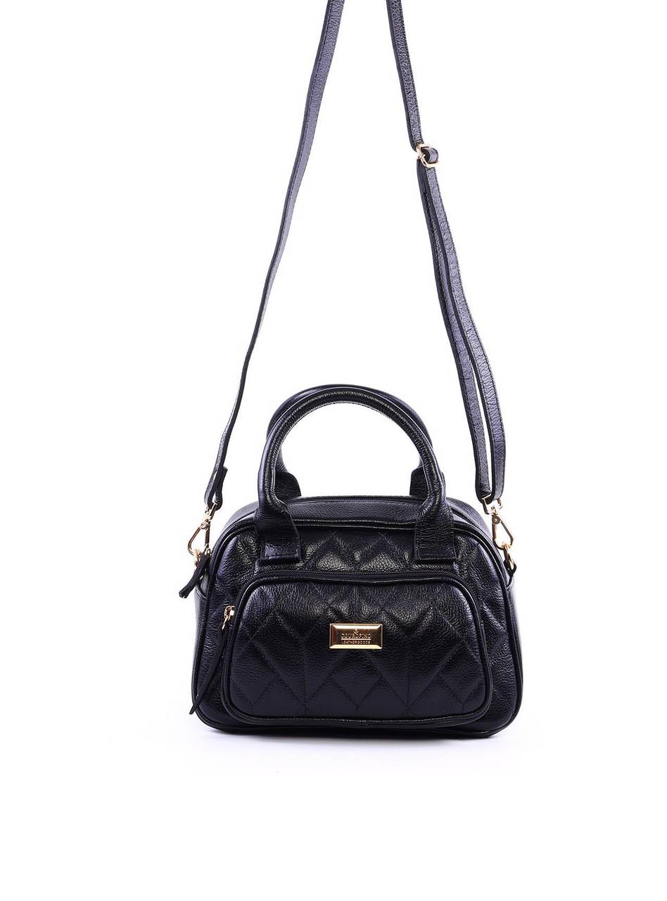 Bolsa Tote em Matelassê com Alça Dupla - Preta BSI-6367 - PR