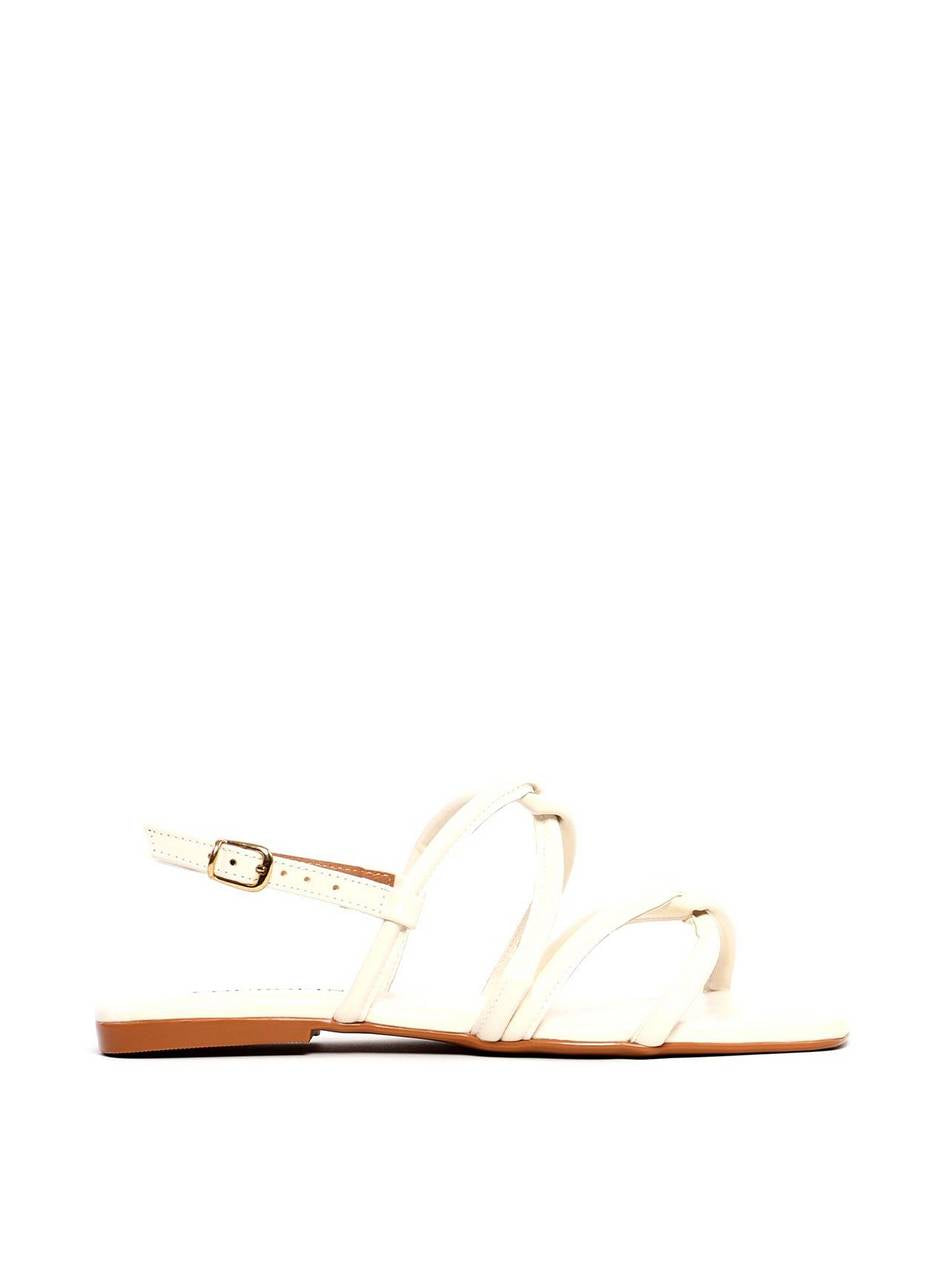 Rasteira Tiras Boleadas Entrelaçadas - Fenno SDI-11990 - FE