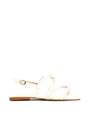 Rasteira Tiras Boleadas Entrelaçadas - Fenno SDI-11990 - FE