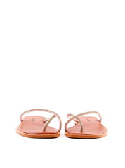 Rasteira de Tiras com Strass - Castor SDI-12075 - CS