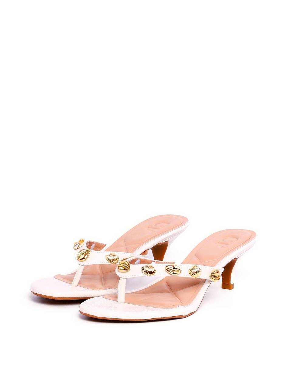 Tamanco Dedo Tira Enfeite Conchas - Fenno SDI-11916 - FE