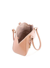 Bolsa Tote com Detalhe de Chaveiro CF - Nude BSI-6176 - NU