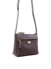 Bolsa Carteiro Transversal com Bolso Frontal - Cacau BSI-6191 - CA