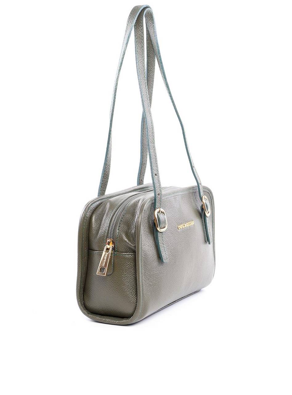 Bolsa Tote com Fivelas - Verde BSI-6178 - VD