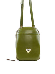 Bolsa Bag Transversal Coração Porta Celular - Verde BSI-6396 - VD