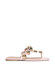Sandália Feminina Rasteira Maxi - Rosa SDI-11564 - RS